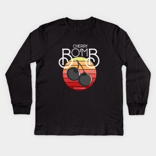 Cherry Bomb Kids Long Sleeve T-Shirt